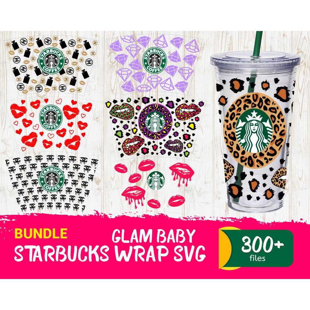 300+ Starbucks wrap luxury svg bundle