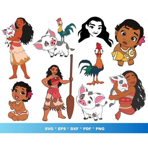 100+ Moana svg bundle