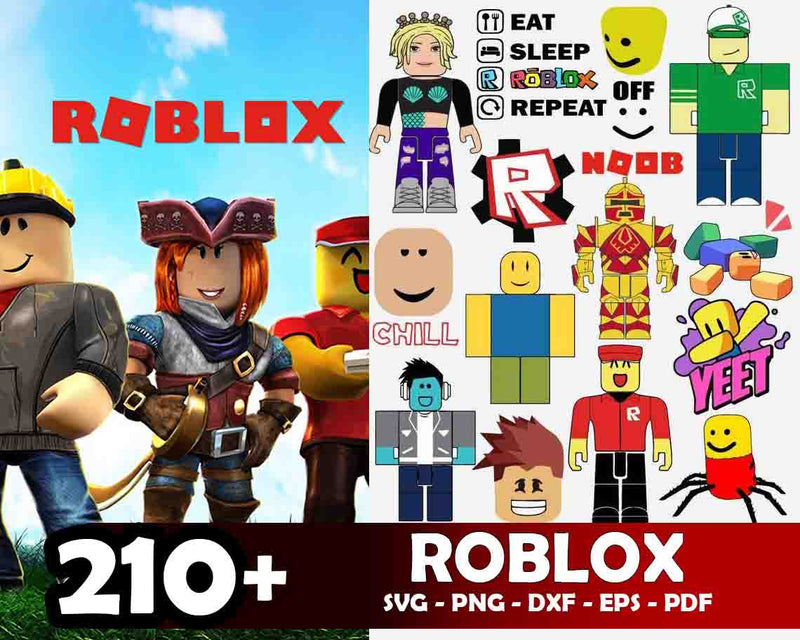 Roblox Logo SVG, DXF, PNG, EPS, Cut Files, For Cricut and