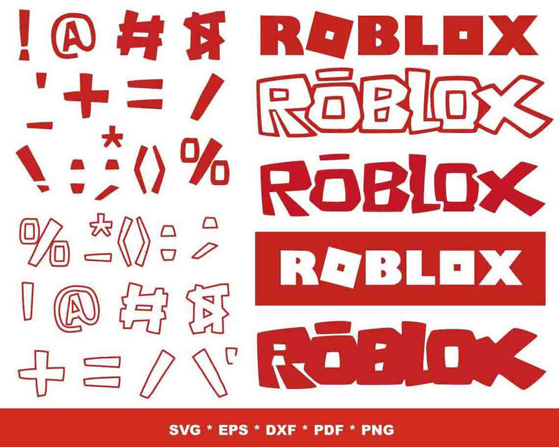 210+ Roblox SVG Bundle