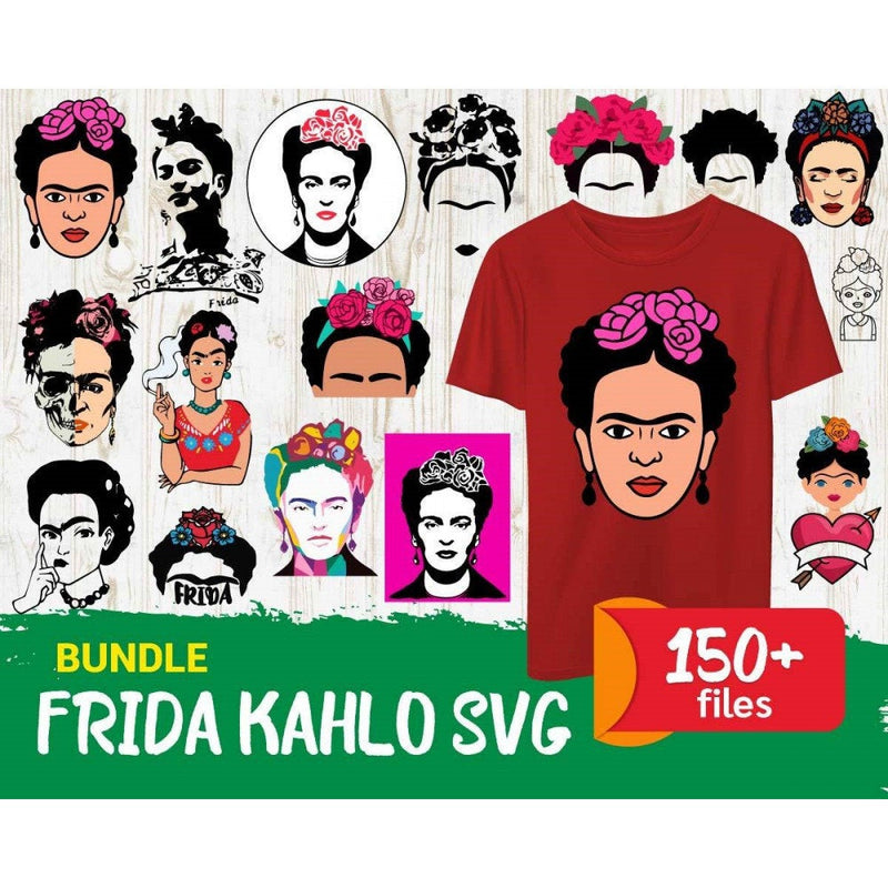 150+ Frida kahlo svg bundle