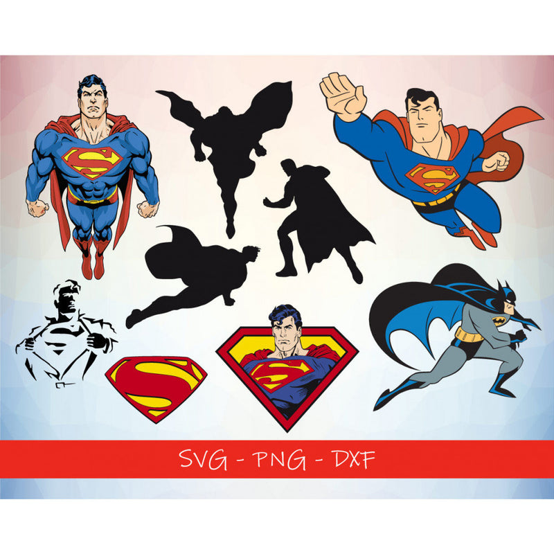 100+ SUPERMAN SVG BUNDLE