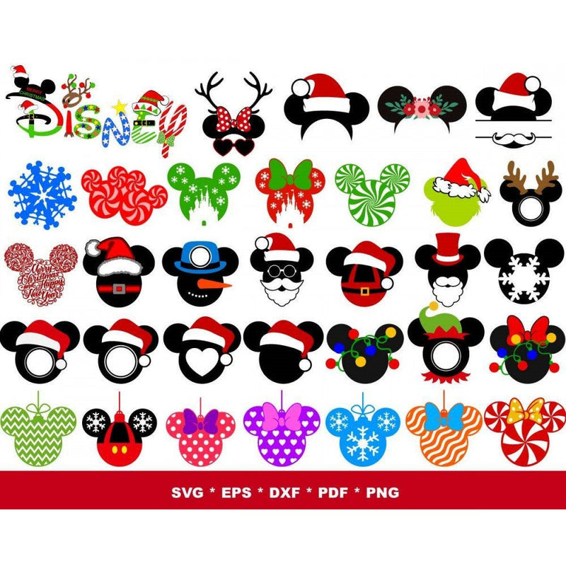 200k files Disney Bundle + Christmas mega bundle + 50 GIFTS Mickey svg –  Drabundlesvg