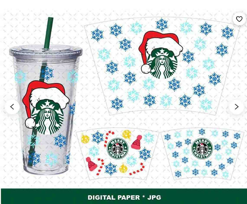 350+ Starbucks Wrap SVG Bundle