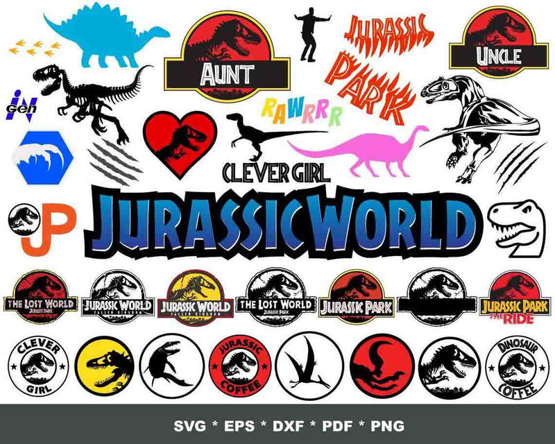 400+ Jurassic Park SVG Bundle