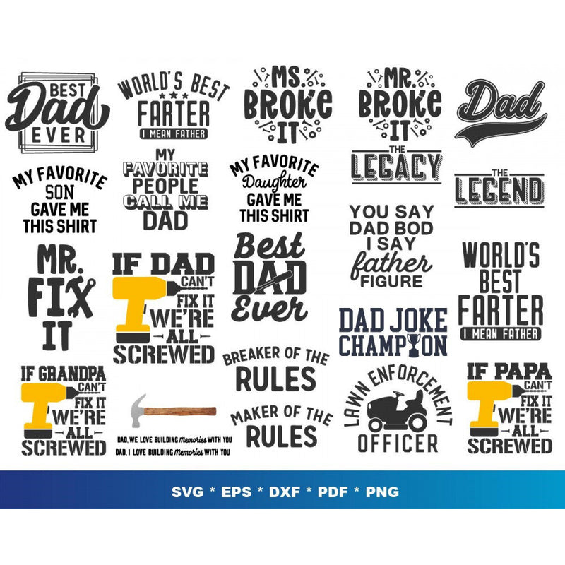 100+ Father’s day svg bundle