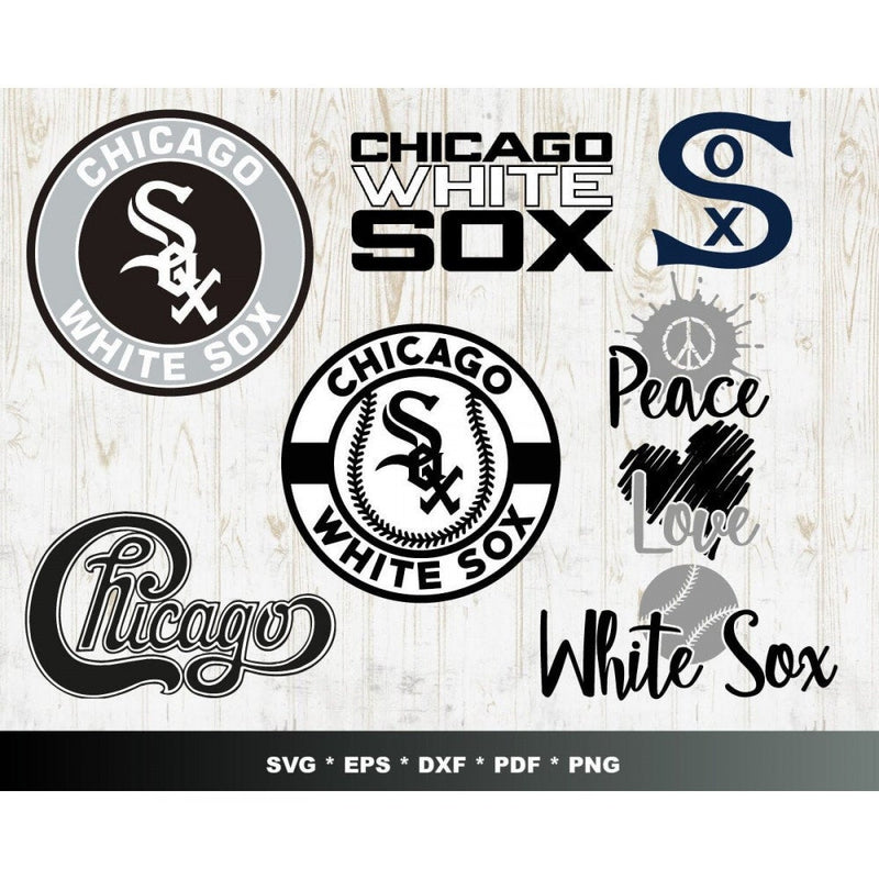 300+ Chicago white sox svg bundle