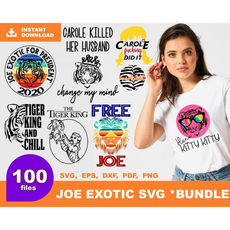 100+ Joe exotic svg bundle