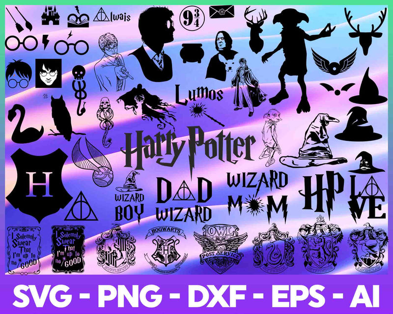 4700+ Harry Potter SvG Bundle
