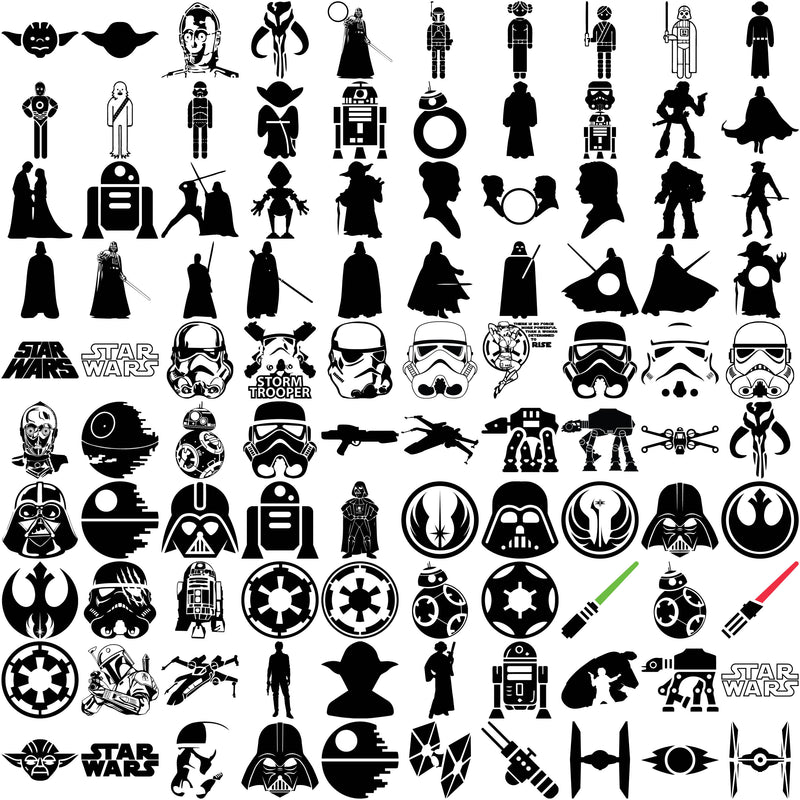 2000+ Star Wars SVG Bundle