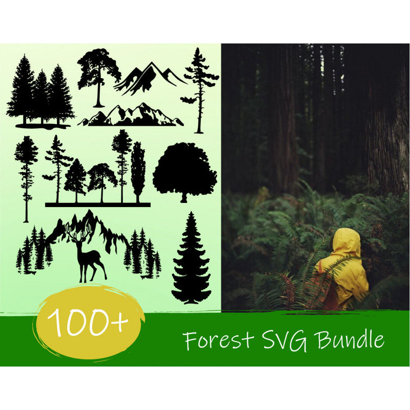 100+ FOREST SVG BUNDLE 1.0