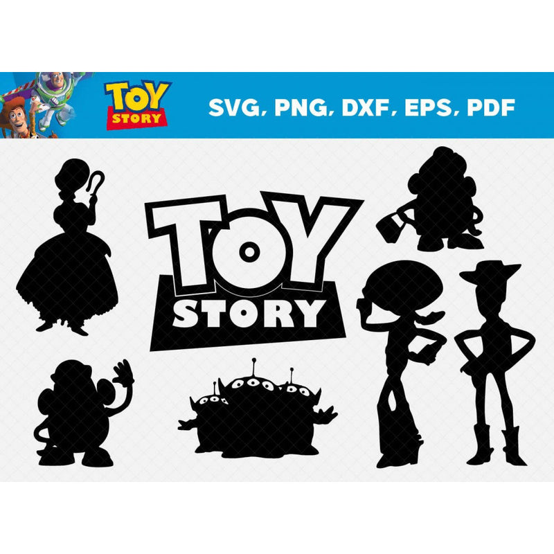 16+ Toy story svg bundle
