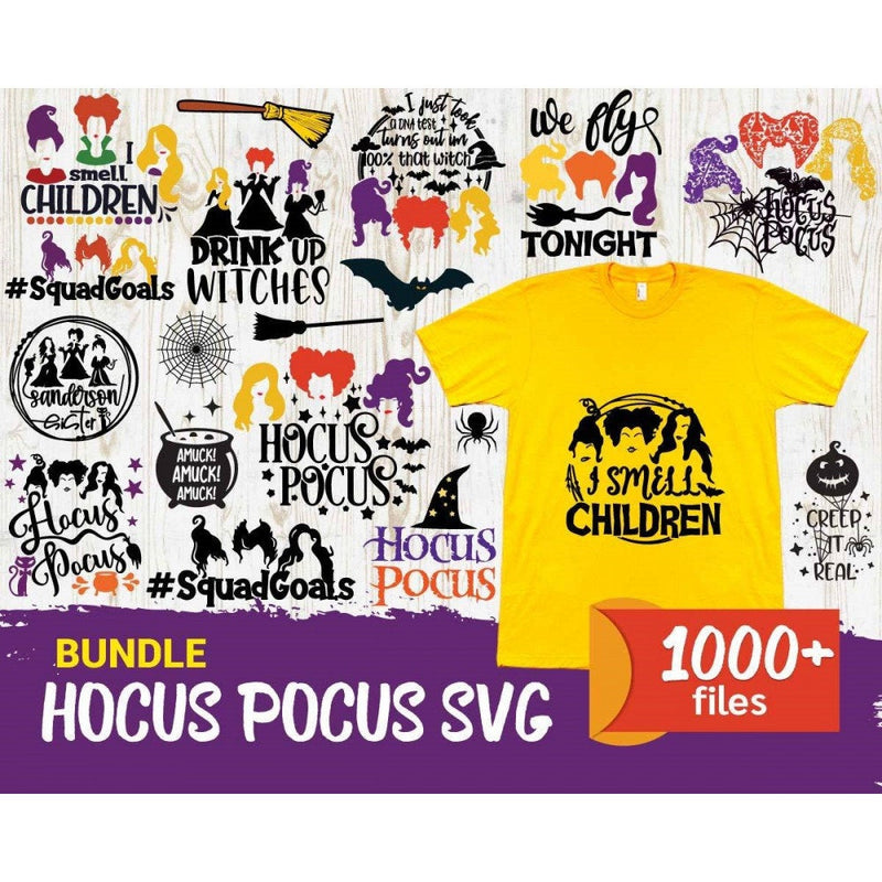 1000+ Hocus pocus svg bundle V2