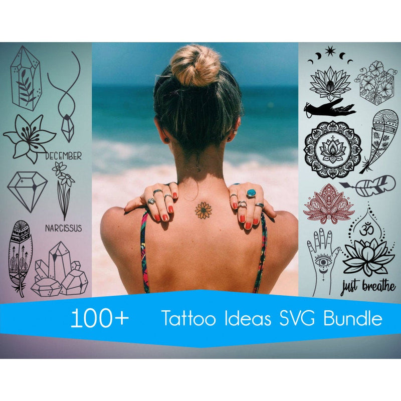100+ Tattoo ideas svg bundle