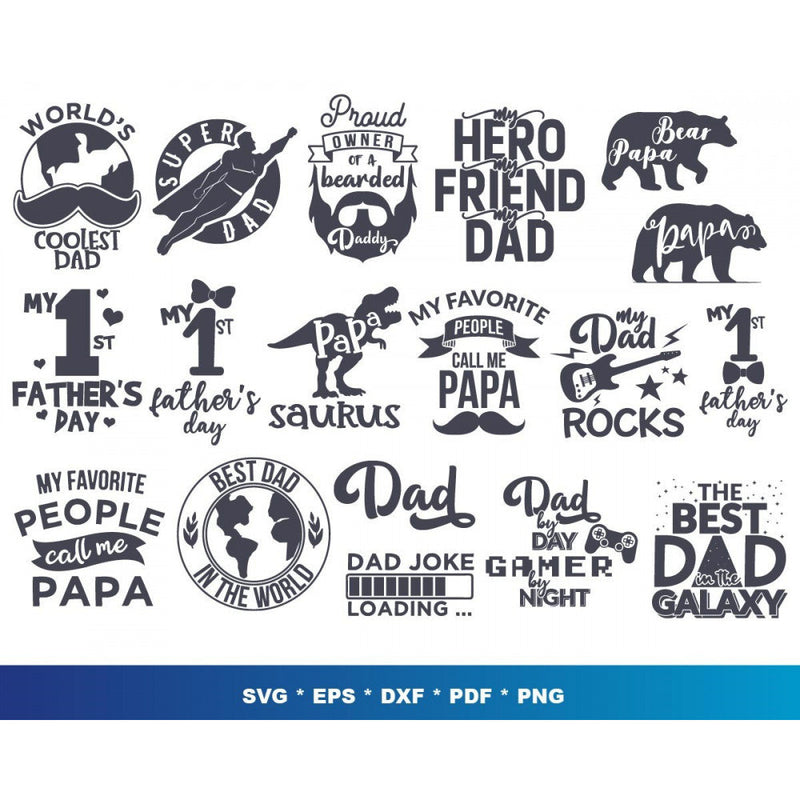100+ Father’s day svg bundle